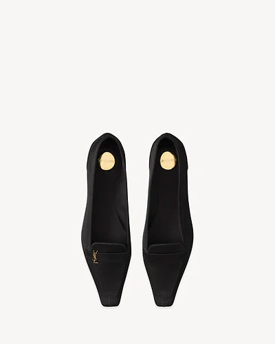 POPPY ballerinas satin crepe