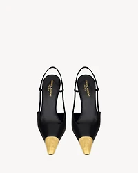 JEANNE slingback pumps smooth leather