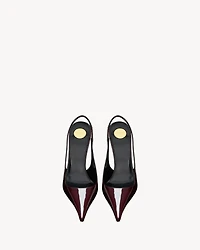 VENDOME slingback pumps patent leather