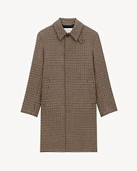 mac coat vichy check