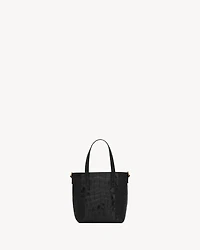 Mini toy   shopping Saint Laurent IN CROCODILE-EMBOSSED LEATHER