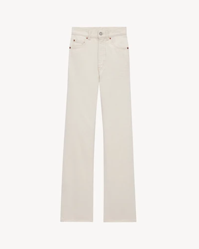 70's jeans almond milk denim