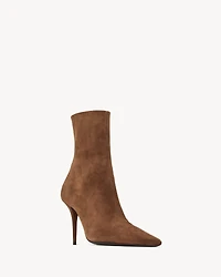 ASHLEY booties suede