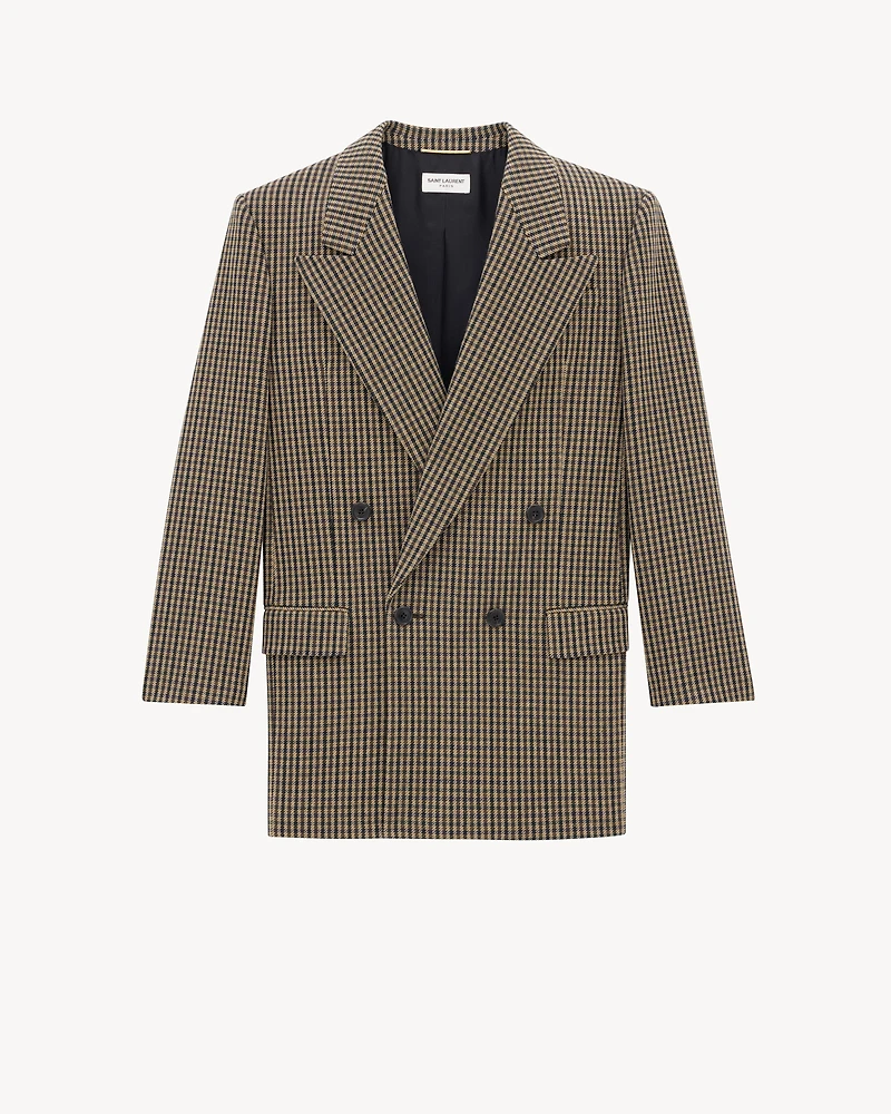 Jacket Vichy Wool