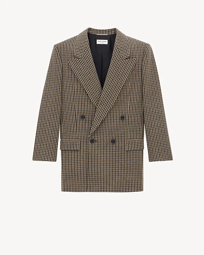 Jacket Vichy Wool