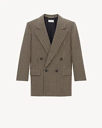 Jacket Vichy Wool
