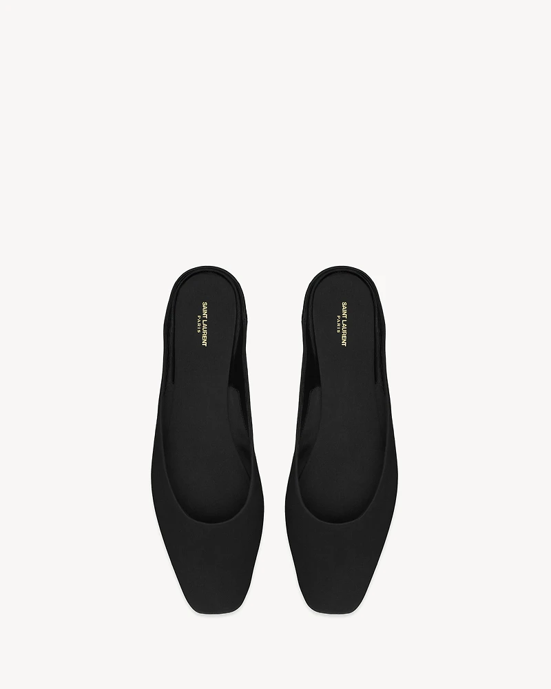 LIDO slip-ons satin crepe
