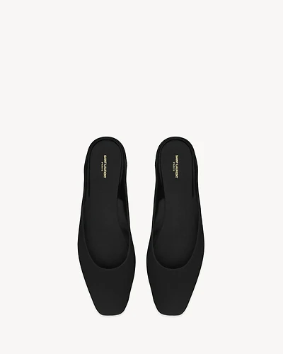 LIDO slip-ons satin crepe