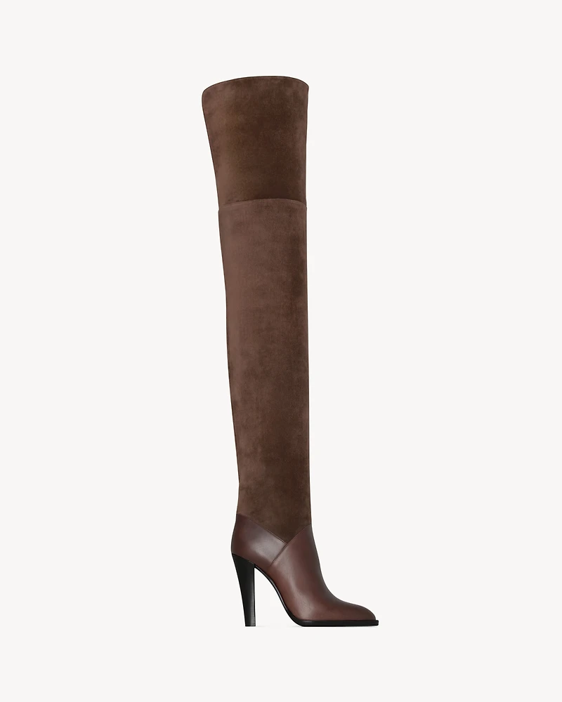 NADJA boots smooth leather and suede