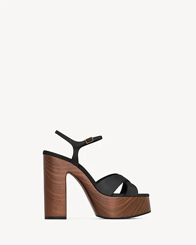 Bianca platform sandals smooth leather