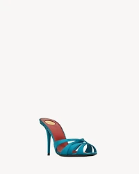 CHANDELLE mules satin crepe