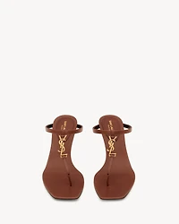 CASSANDRA sandals smooth leather