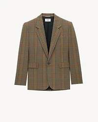 jacket prince of wales wool