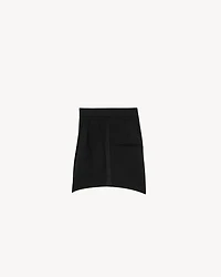 Tuxedo shorts grain de poudre