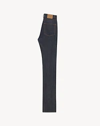 90's slim jeans raw indigo denim