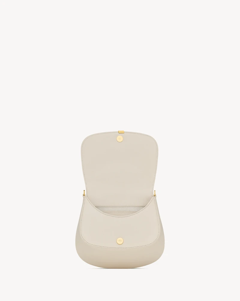 Mini VOLTAIRE TOP HANDLE bag in BOX SAINT LAURENT