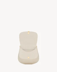 Mini VOLTAIRE TOP HANDLE bag in BOX SAINT LAURENT