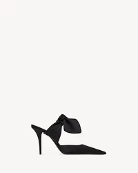 BARBARA mules satin crepe