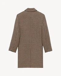 mac coat vichy check