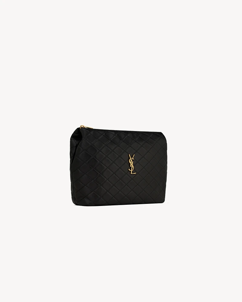 GABY COSMETIC POUCH IN LAMBSKIN