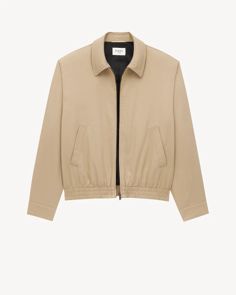 jacket cotton serge