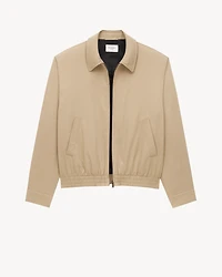 jacket cotton serge