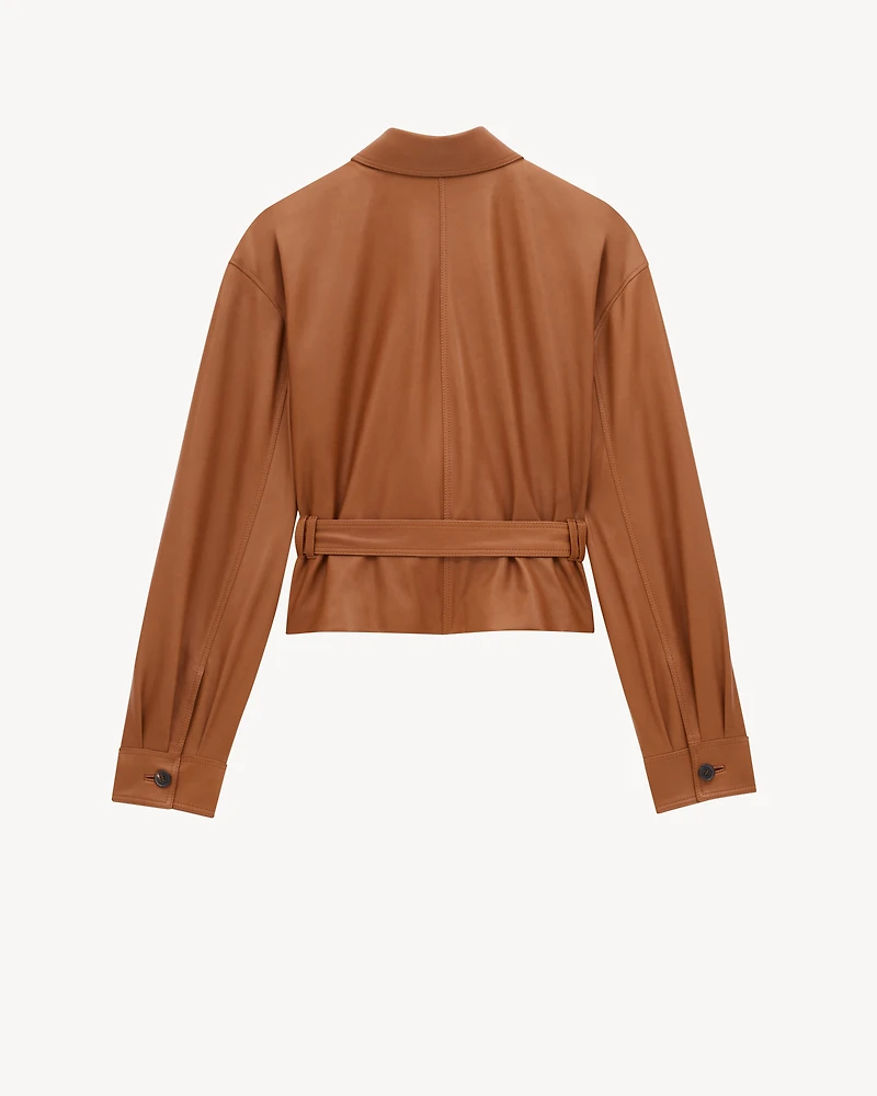 SAHARIENNE short jacket lambskin