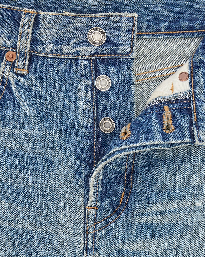 long straight jeans charlotte blue denim