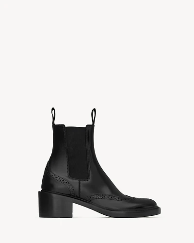 VINCENT Chelsea boots smooth leather