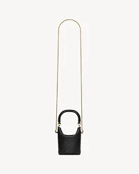 GABY mini bucket in lambskin