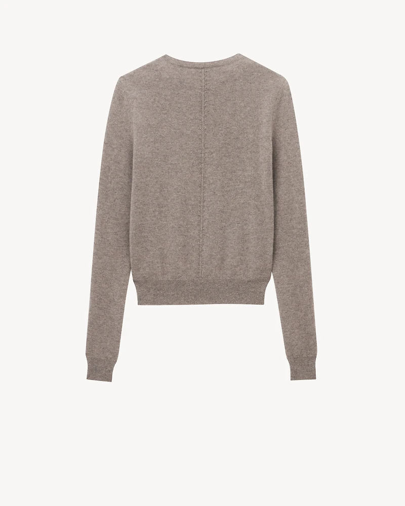 openwork sweater cashmere