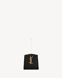 EVENING mini bracelet bag in satin