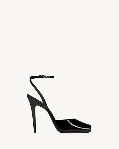LA SCANDALE sandals patent leather