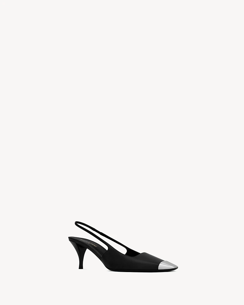 BLADE slingback pumps smooth leather