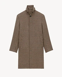 mac coat vichy check