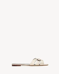 TRIBUTE mules metallic leather