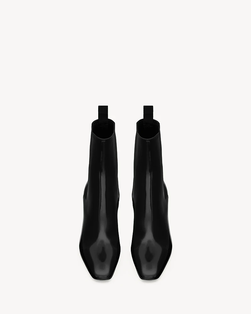 BETTY chelsea boots glazed leather