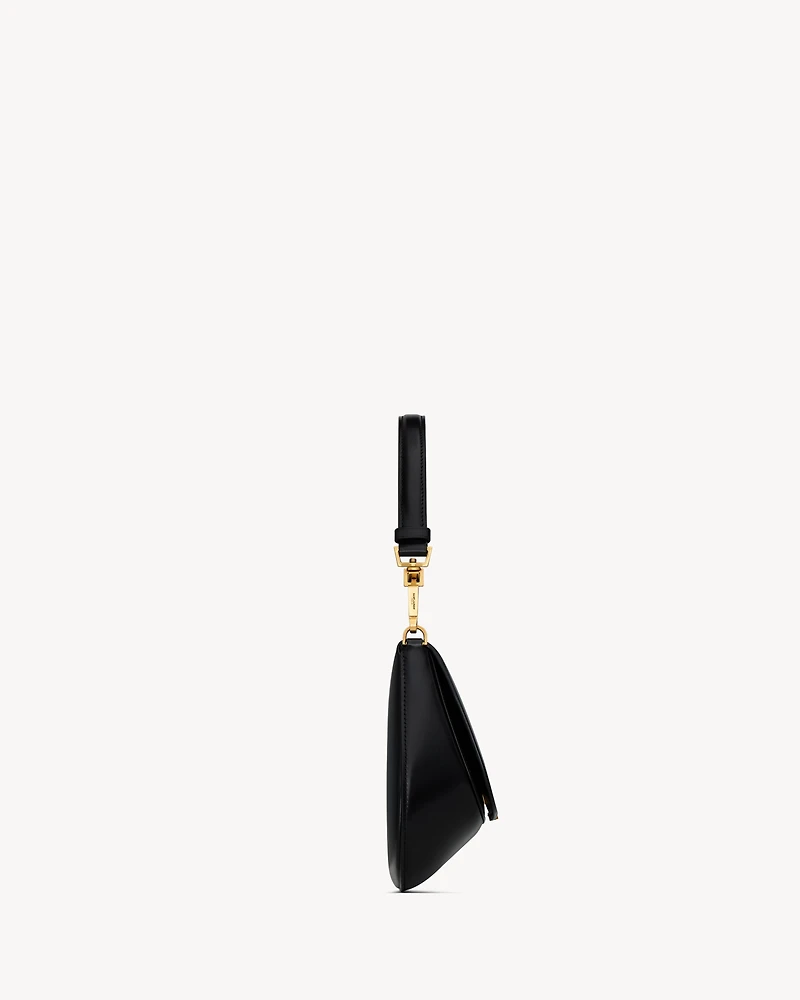 Mini VOLTAIRE TOP HANDLE bag in BOX SAINT LAURENT