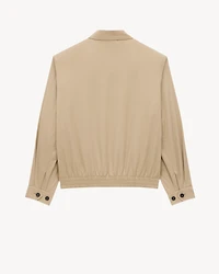 jacket cotton serge