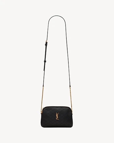 GABY ZIPPERED POUCH IN LAMBSKIN