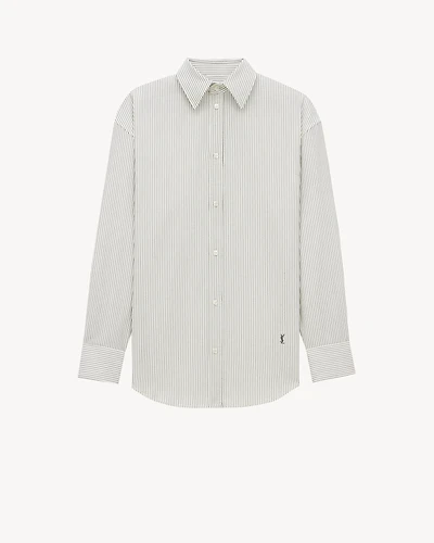 shirt striped cotton