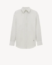 shirt striped cotton