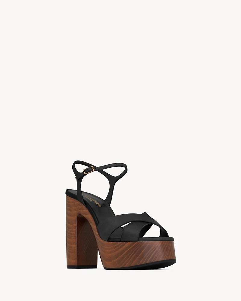 Bianca platform sandals smooth leather