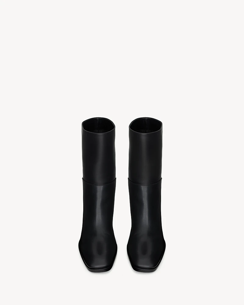 SULPICE booties smooth leather