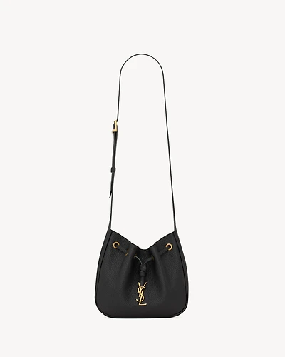 PARIS VII mini hobo in grained leather
