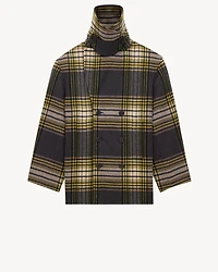 peacoat wool tartan