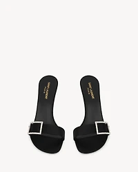 SIMONE mules satin crepe