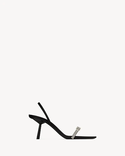 RENDEZ-VOUS sandals satin crepe