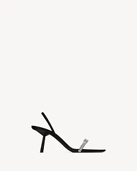 RENDEZ-VOUS sandals satin crepe