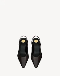 ANNE-MARIE slingback pumps smooth leather
